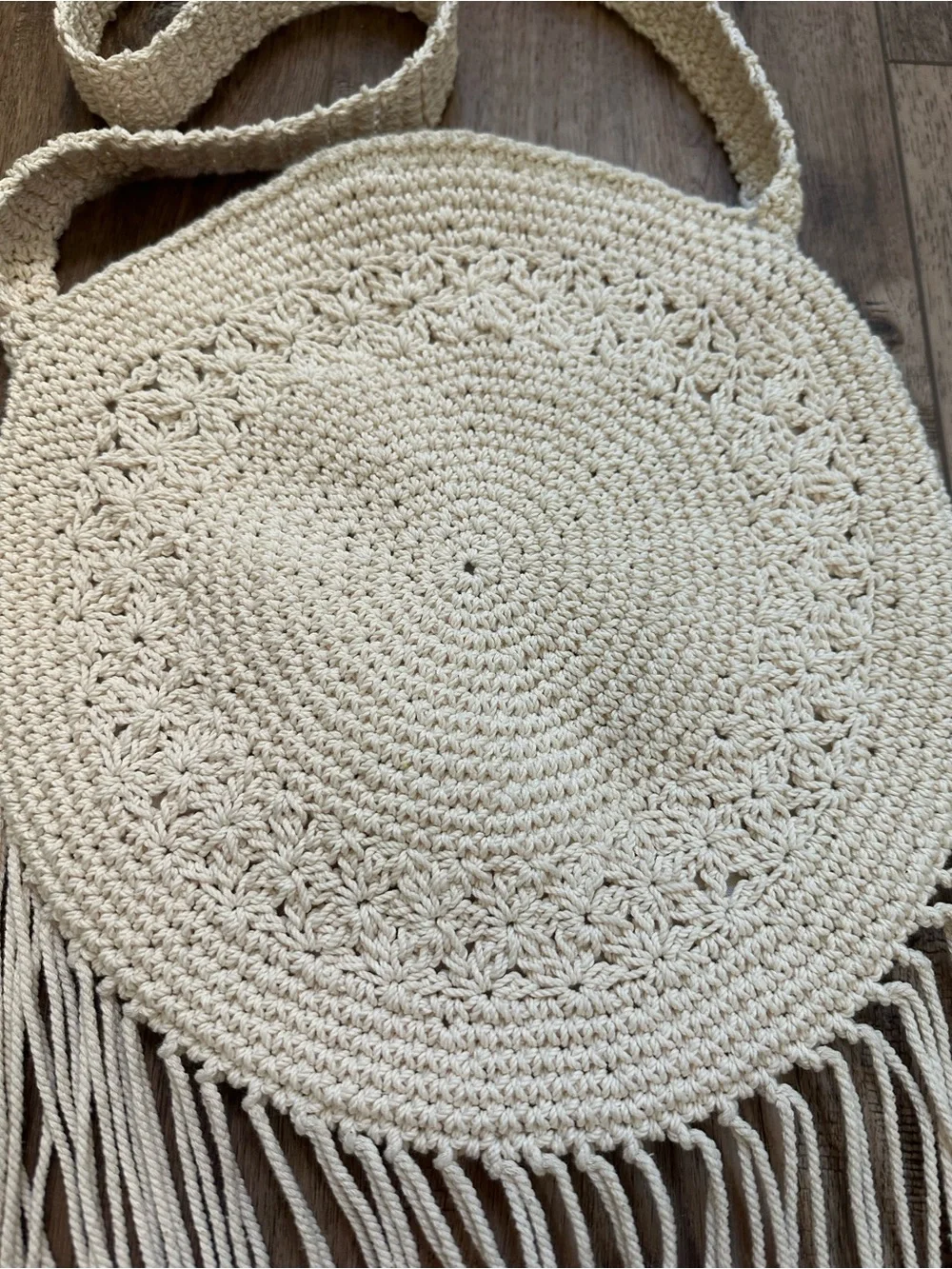 Women’s Crocheted, Fringe Purse Crossbody, Shoulder Bag, Boho, Western, Festival